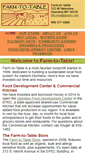 Mobile Screenshot of farmtotablecoop.com