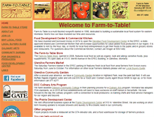 Tablet Screenshot of farmtotablecoop.com